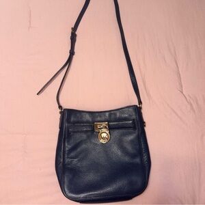 Michael Kors Dark Blue Crossbody Bag